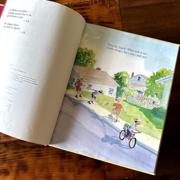 Vintage 1995 This Is The Way We Eat Our Lunch Hardcover Book - Picture 4 of 10